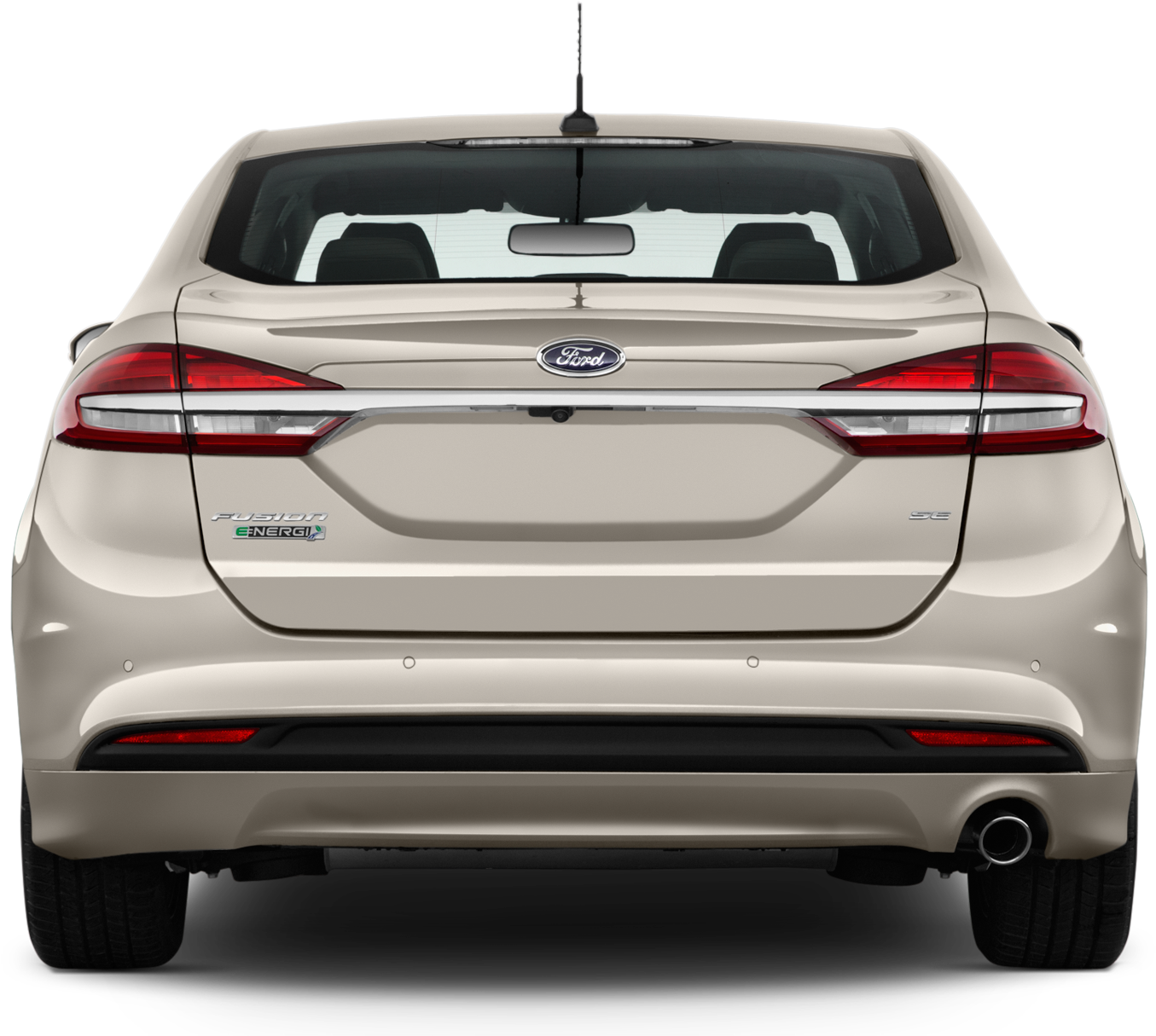 Ford Fusion Energi Rear View PNG