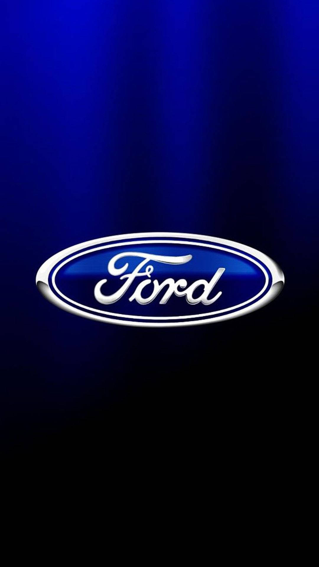 Ford Iphone Logo Curtain Wallpaper