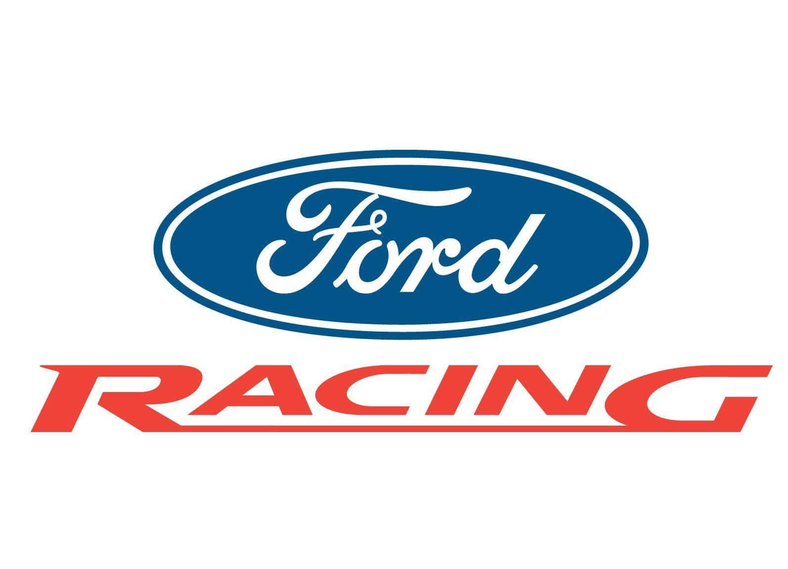Logode Ford - Emblema Clásico En Forma De Óvalo Azul Fondo de pantalla