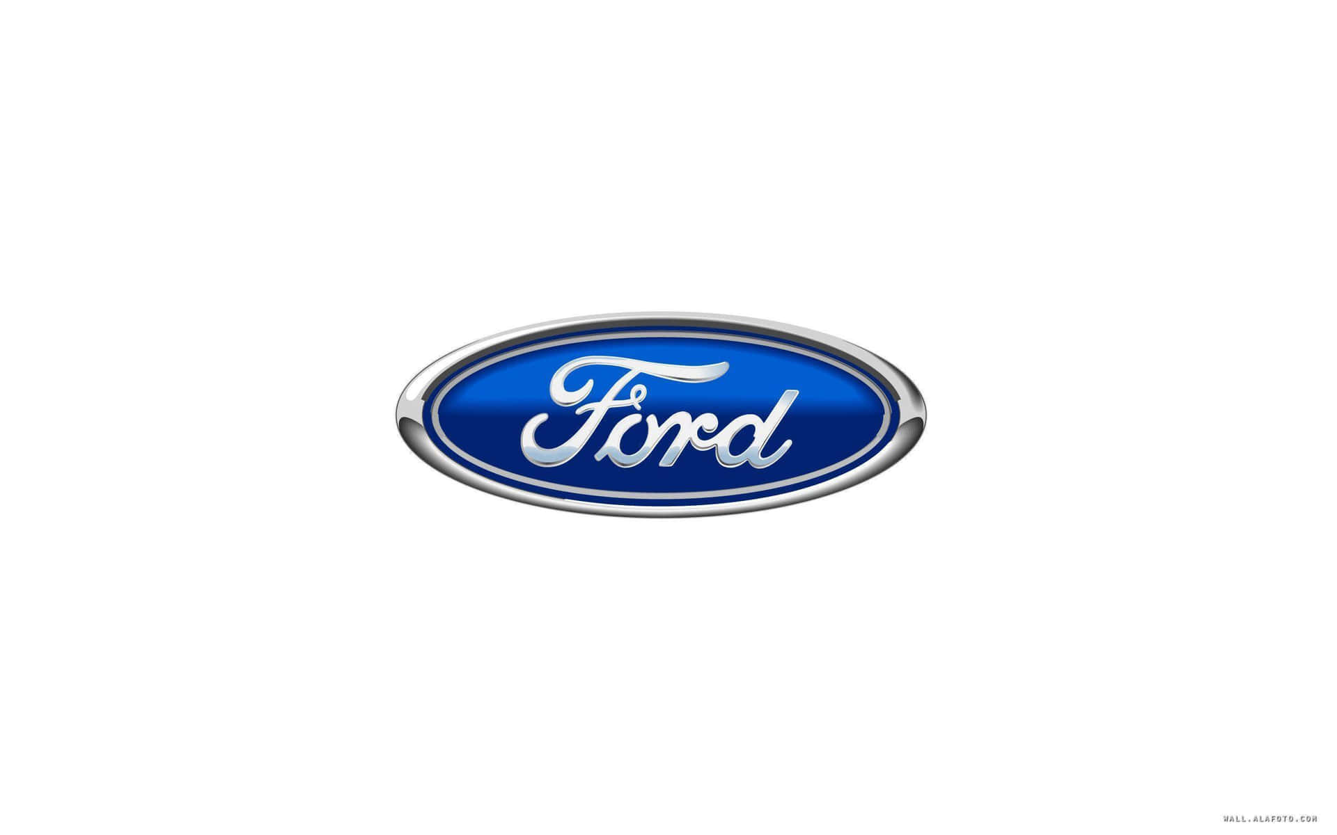 Caption: Ford Logo in High Definition Wallpaper