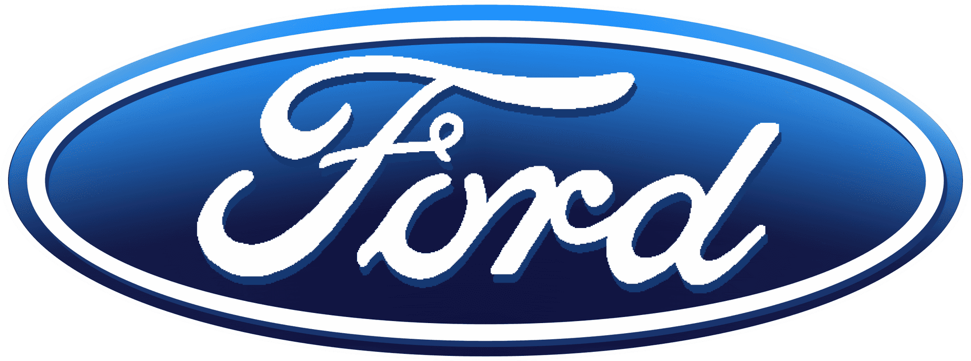 Ford Logo Classic Blue Oval PNG