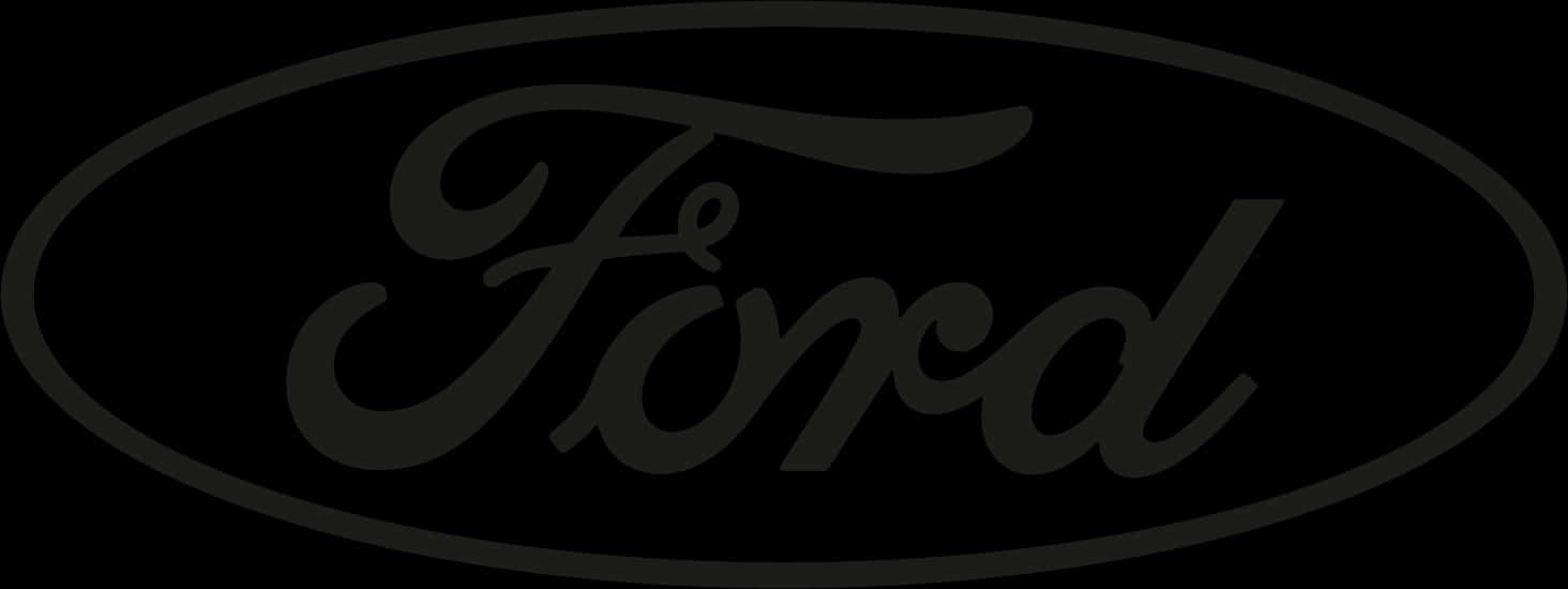 Ford Logo Classic Design PNG