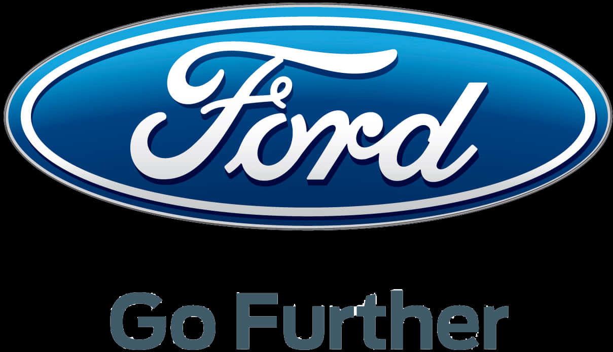 Ford Logo Go Further PNG