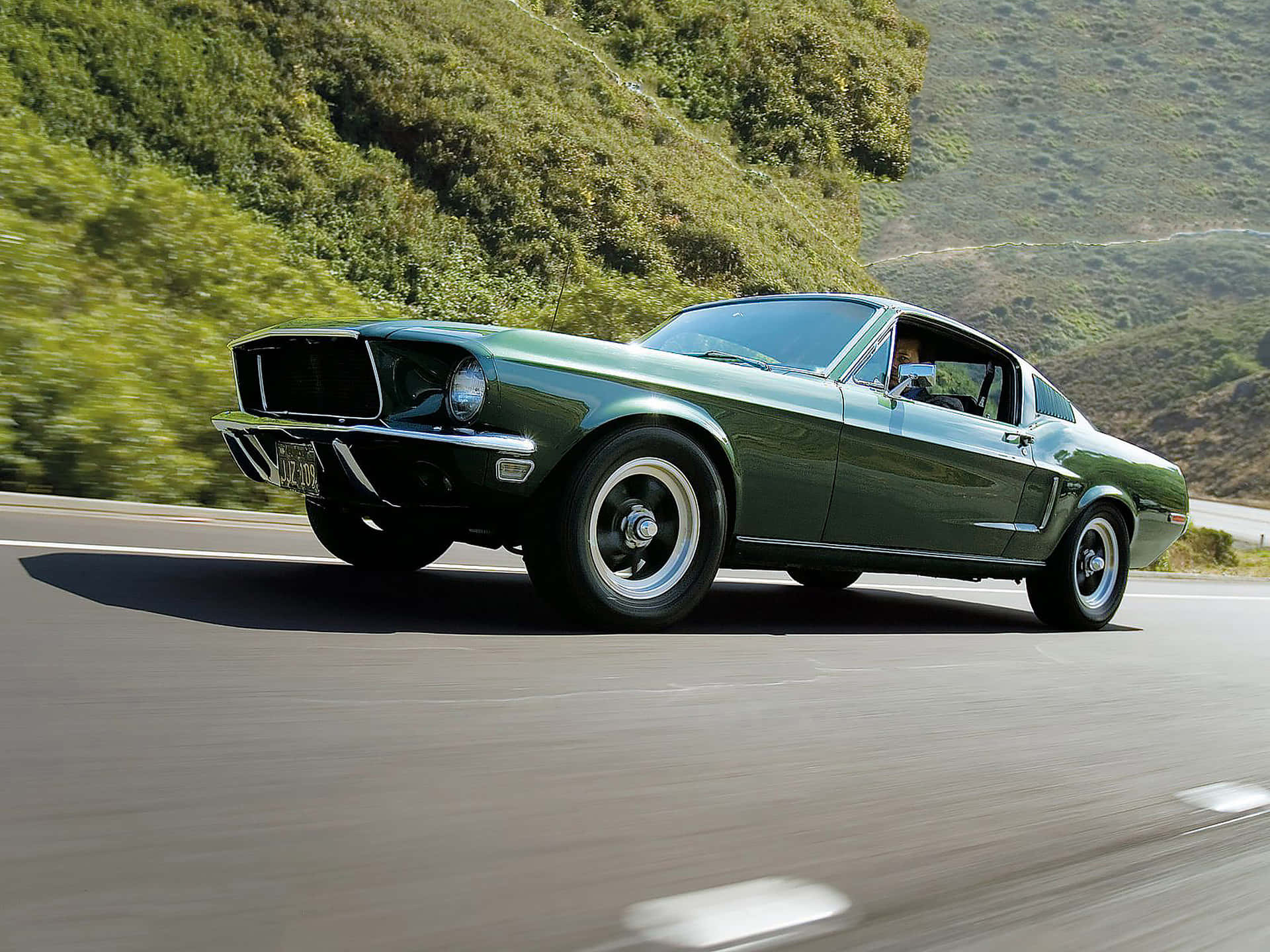 Ford Mustang 1968 Gt Fastback Muscle Car Wallpaper