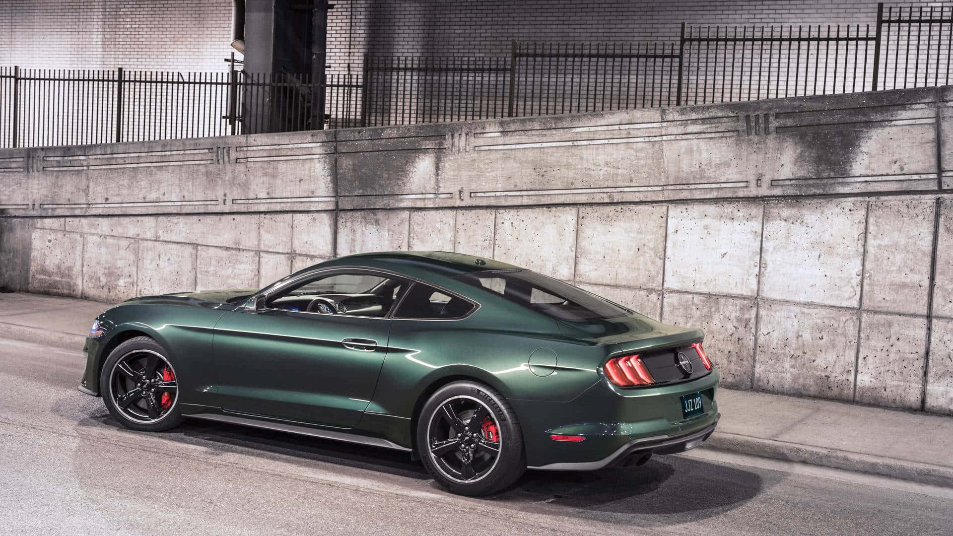 Ford Mustang Bullitt - A Classic Tribute to American Muscle Cars Wallpaper