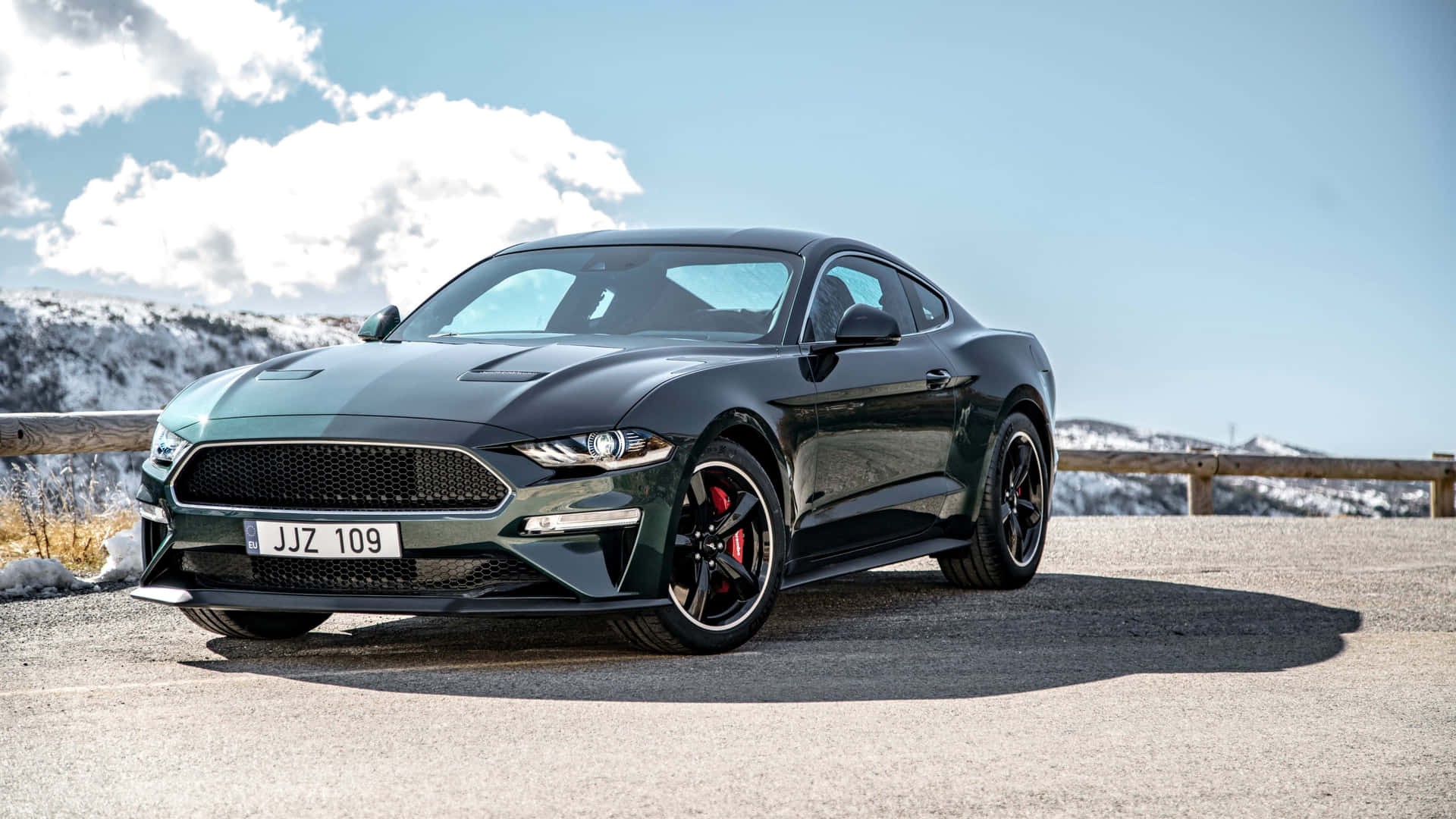 Ford Mustang Bullitt: A Classic and Powerful Muscle Car Wallpaper