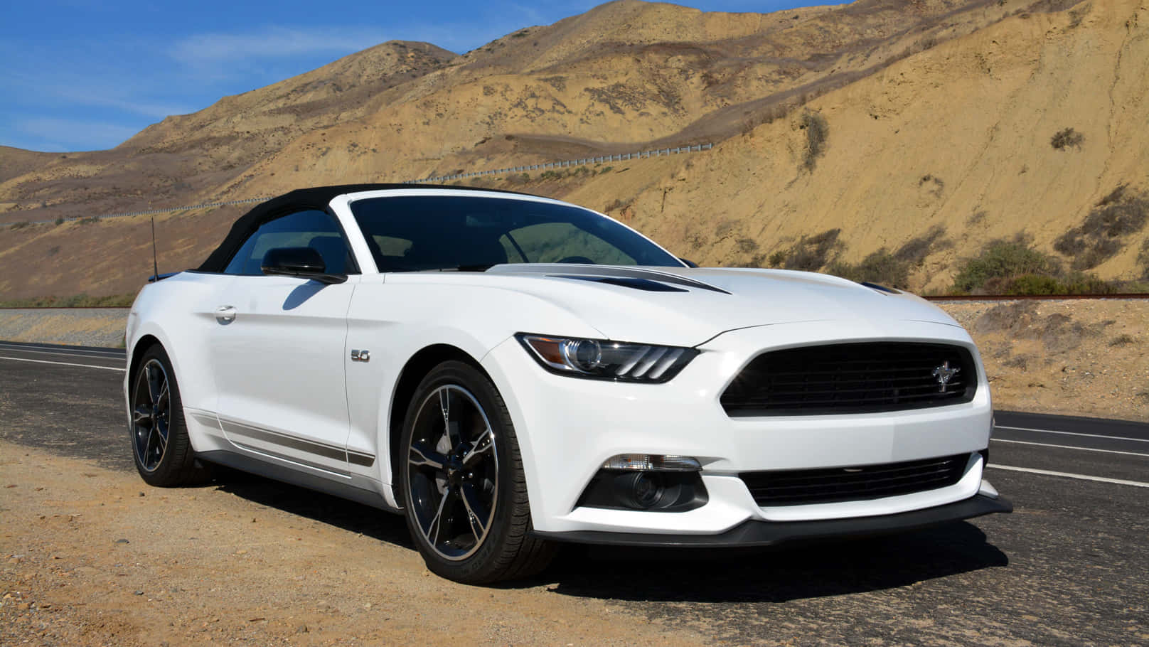 Stunning Ford Mustang California Special on Display Wallpaper