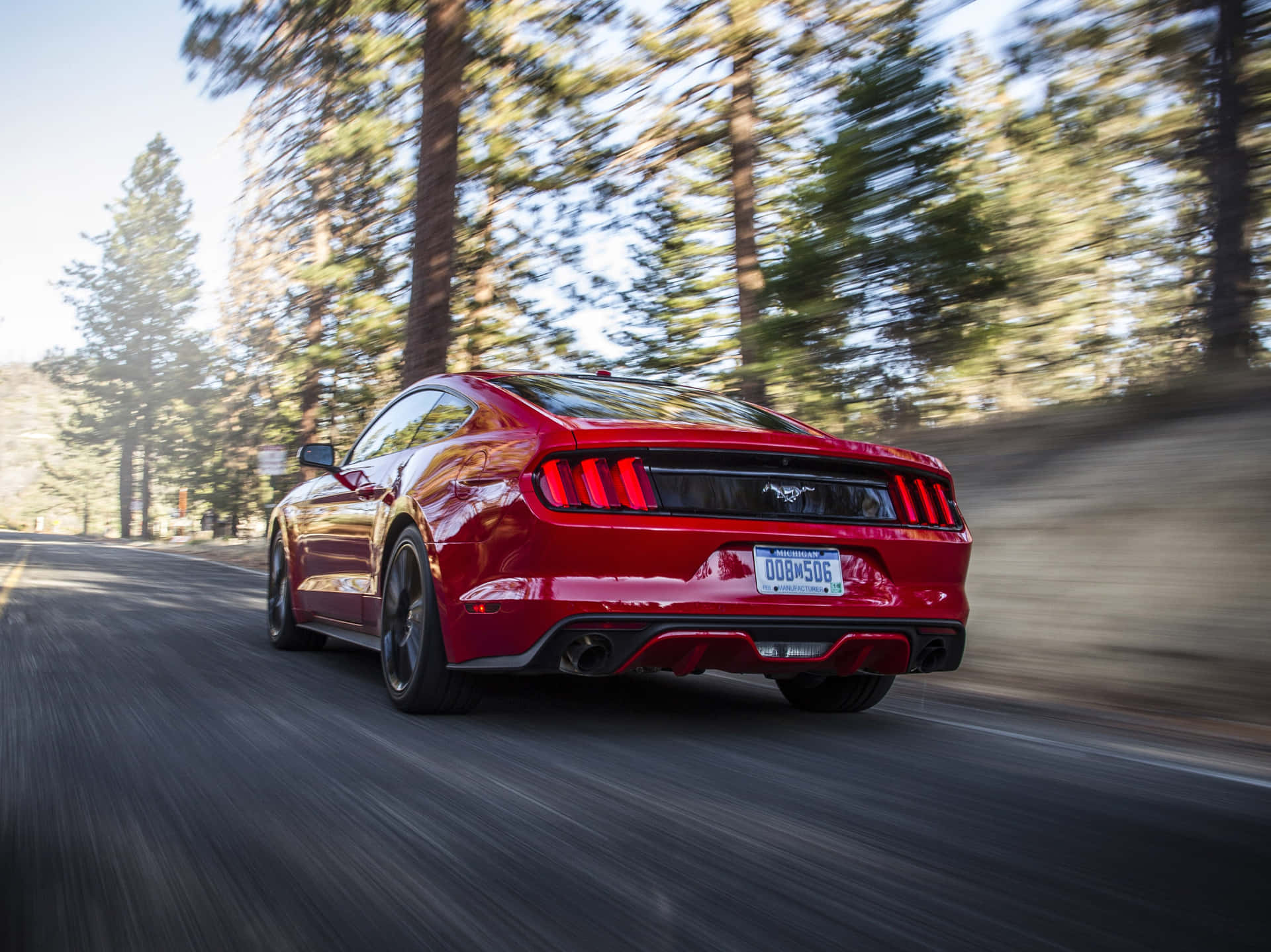 Ford Mustang Ecoboost - A Balance of Power and Efficiency Wallpaper