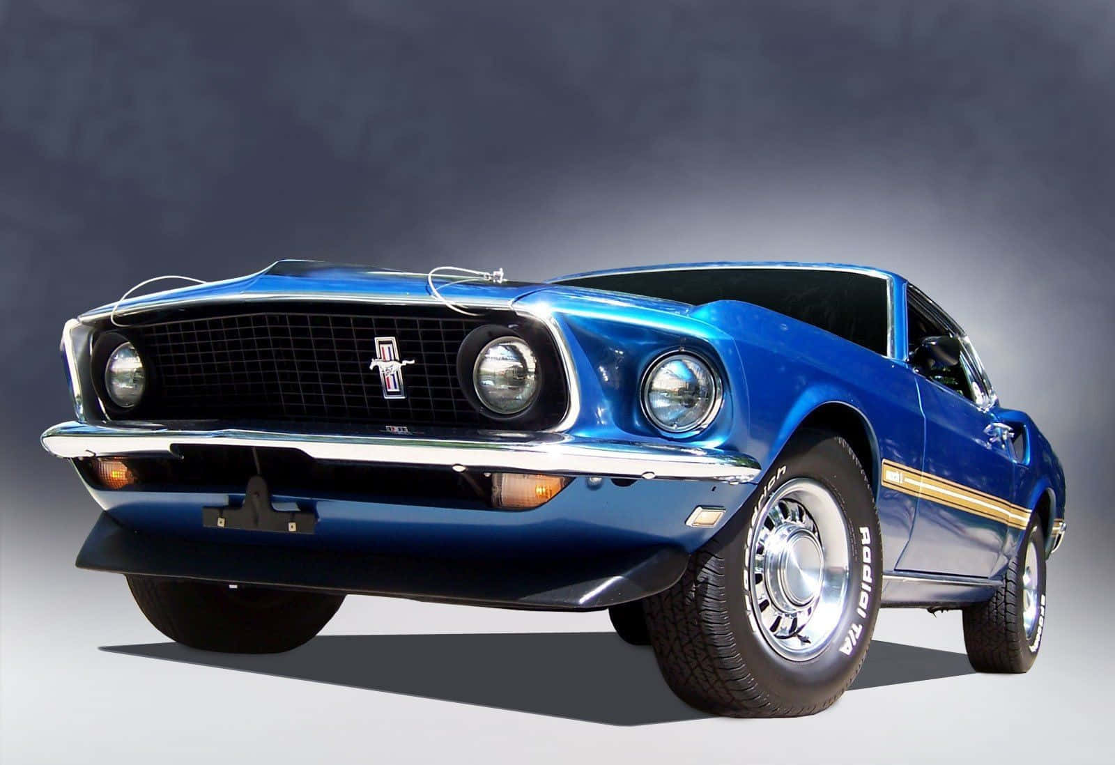 Ford Mustang Mach 1 - A Modern Performance Icon Wallpaper