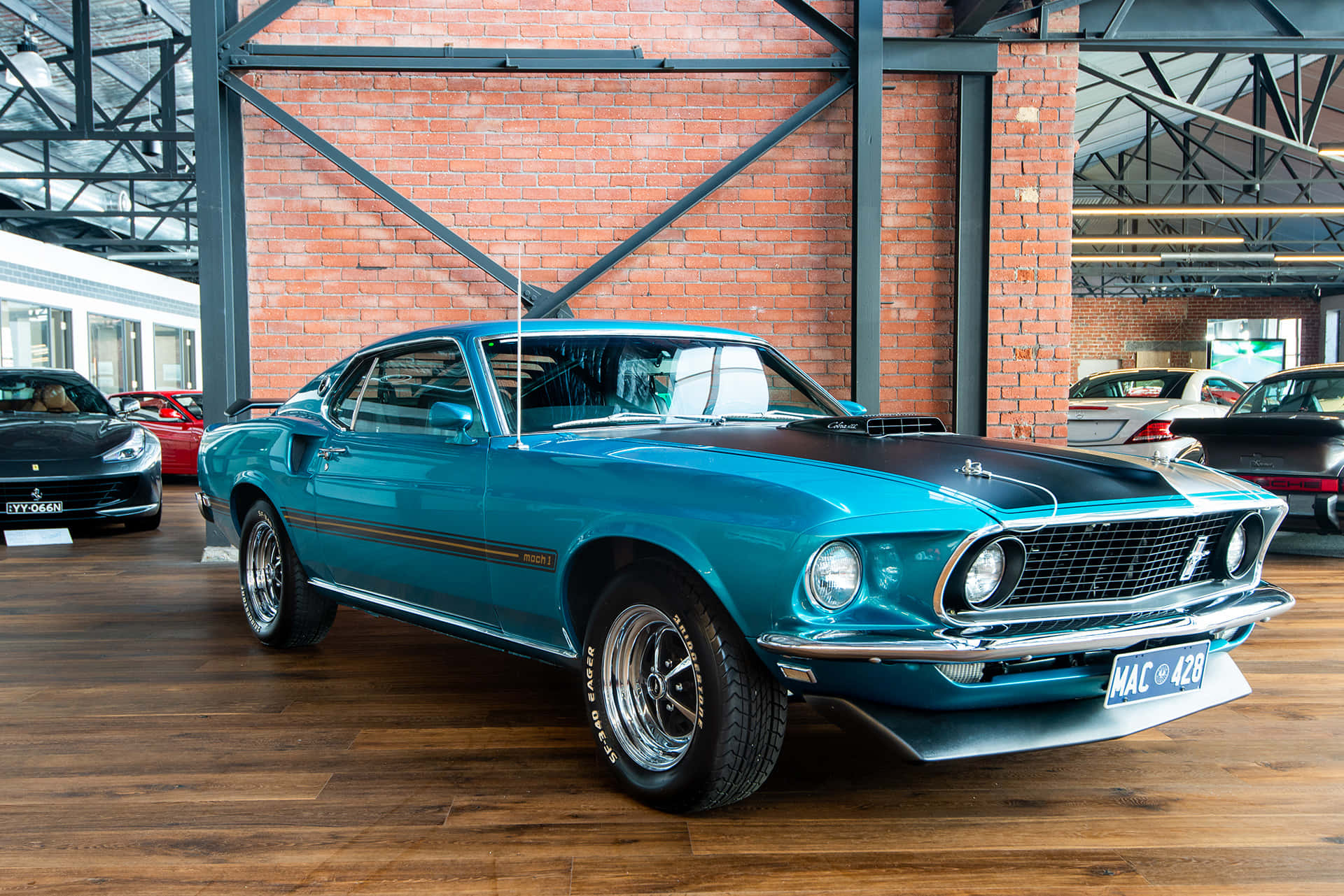 Ford Mustang Mach 1 - The Ultimate American Muscle Car Wallpaper