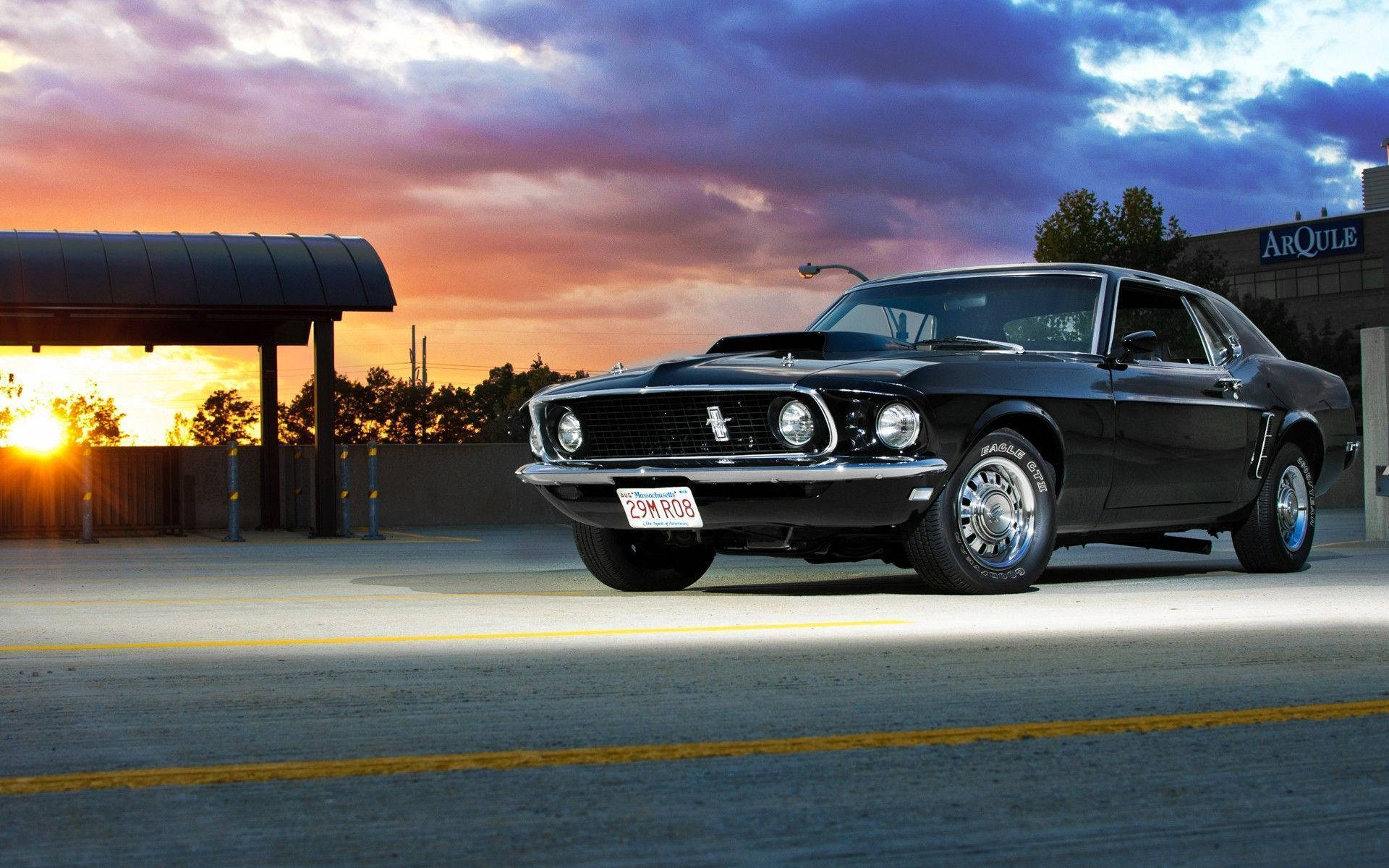 Ford Mustang Muscle Car Wallpaper