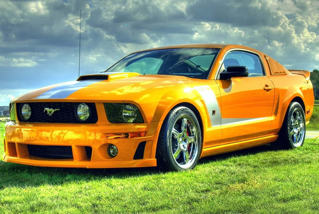 Ford Mustang Roush - A Perfect Blend of Performance and Style Wallpaper