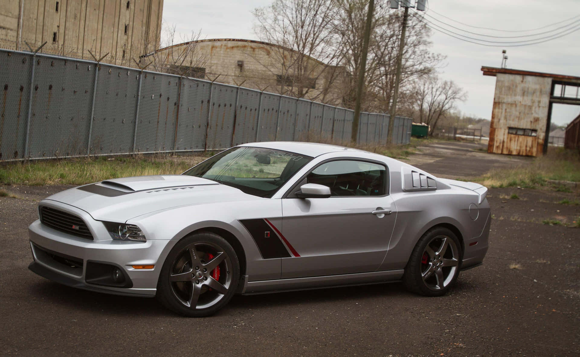Ford Mustang Roush: A perfect blend of power, style, and performance Wallpaper