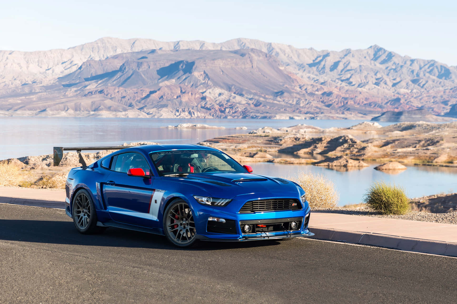Stunning Ford Mustang Roush on the Road Wallpaper