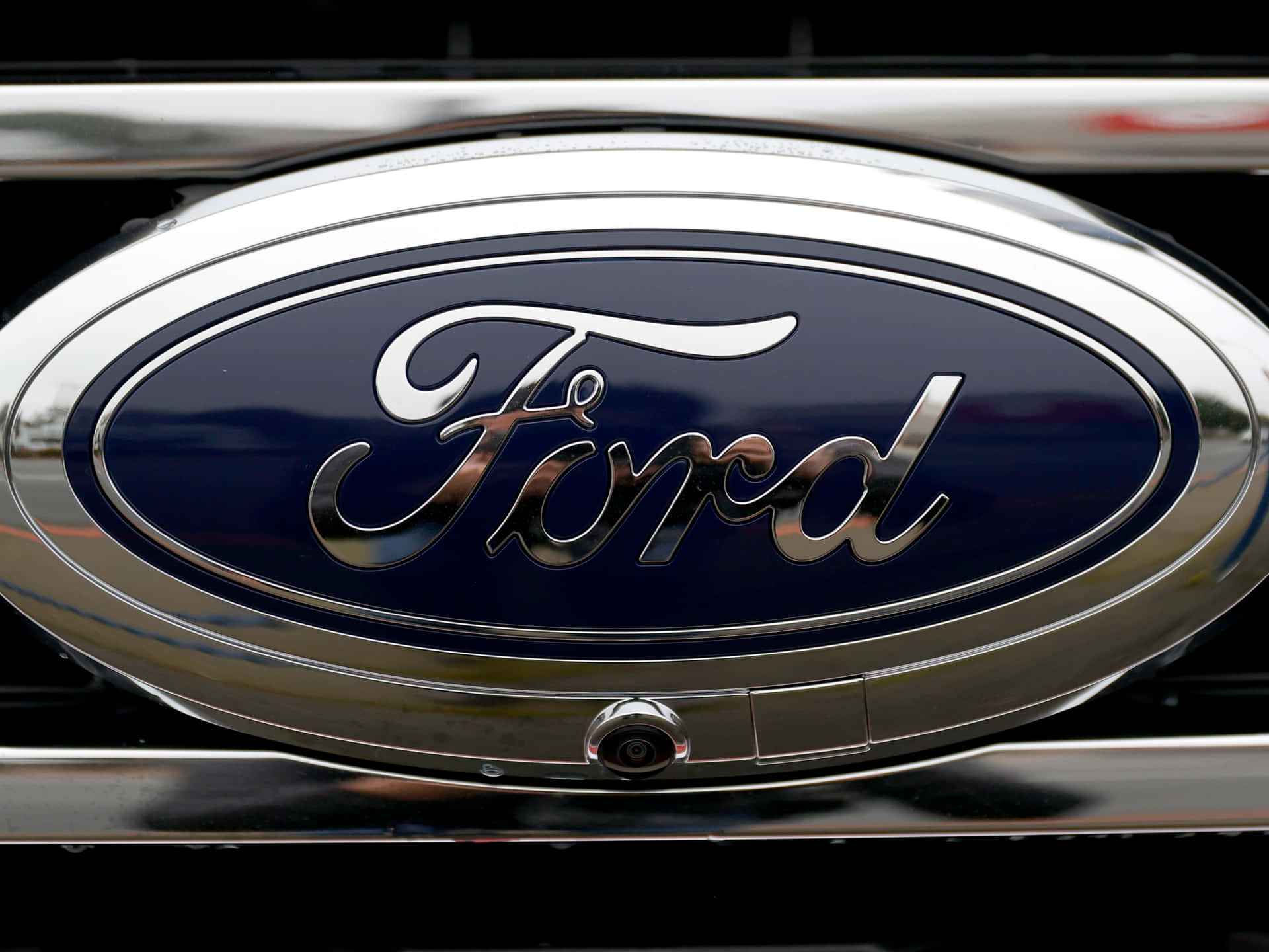 Ford Logo On A Truck