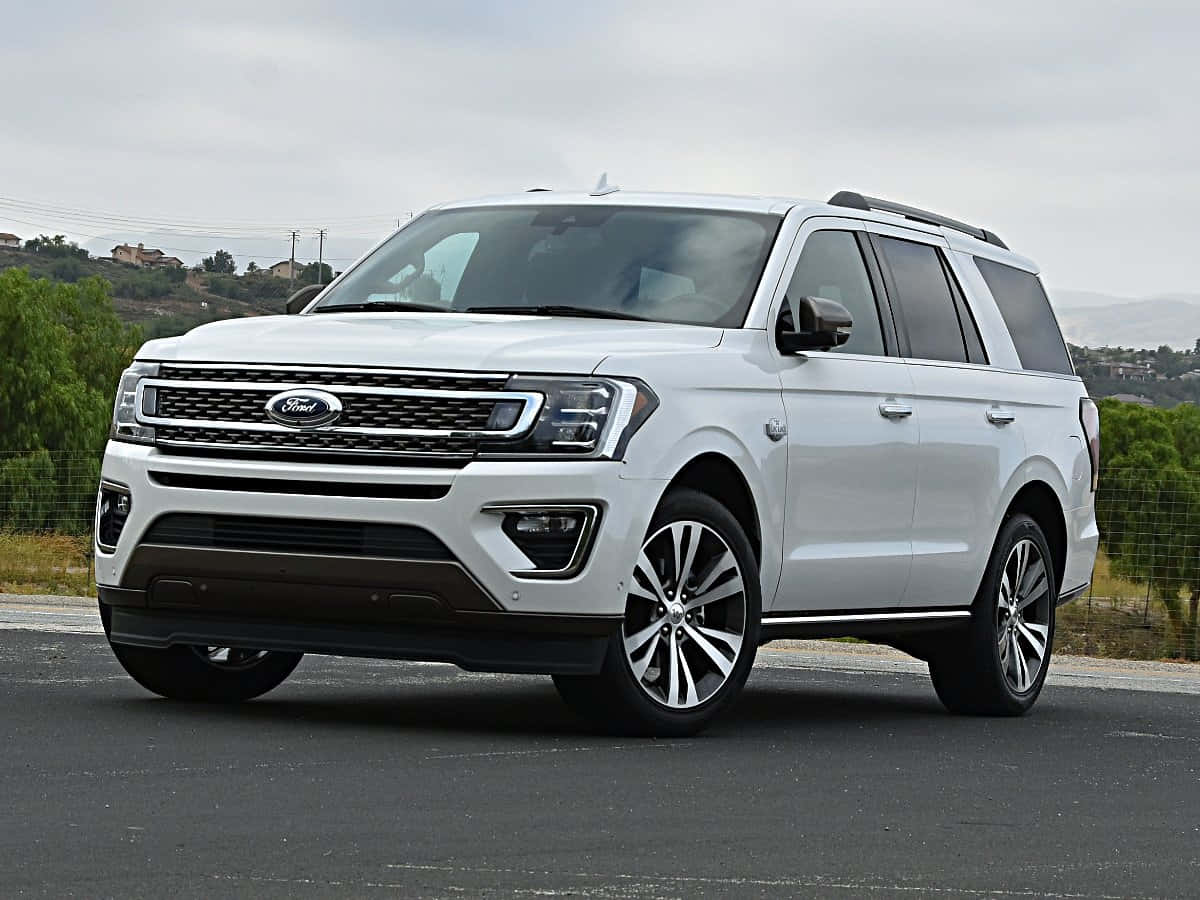 The 2019 Ford Expedition Is Parked On A Road