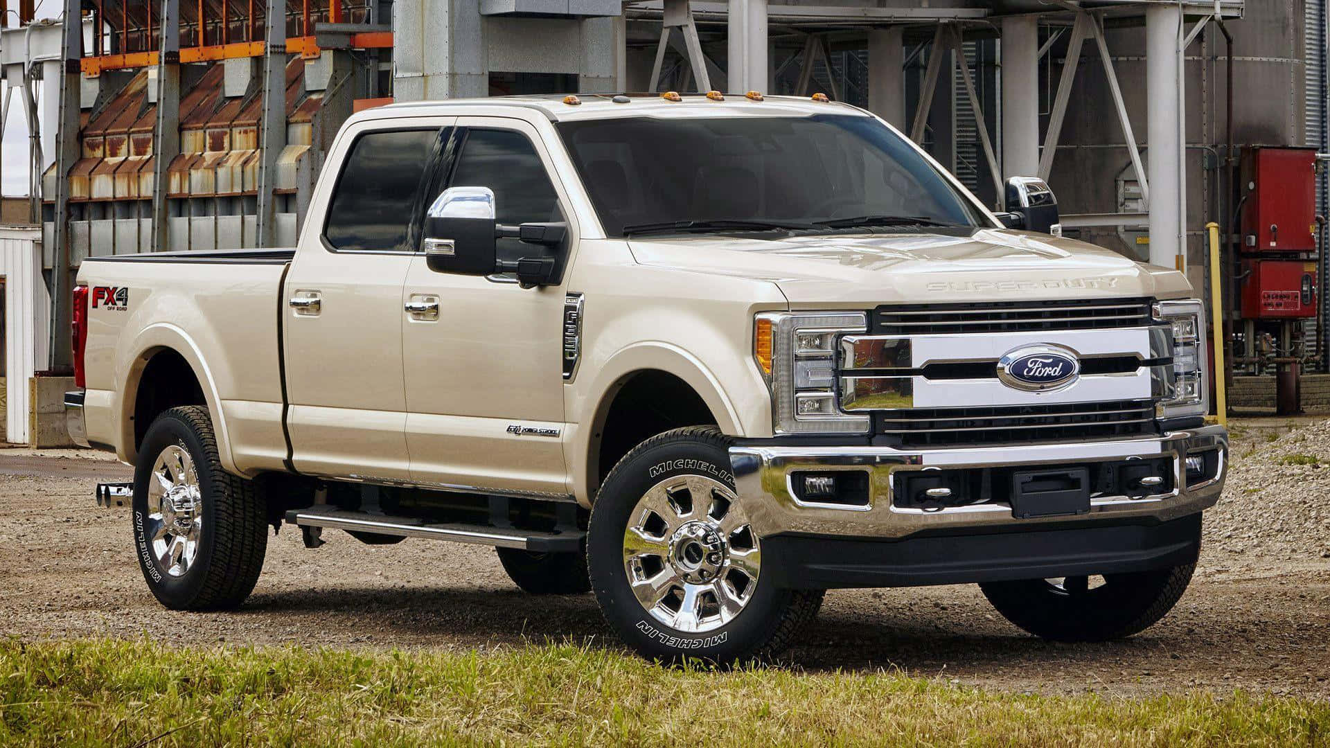 "Power and Performance: See How Ford's Powerstroke Engine Can Transform Your Vehicle" Wallpaper