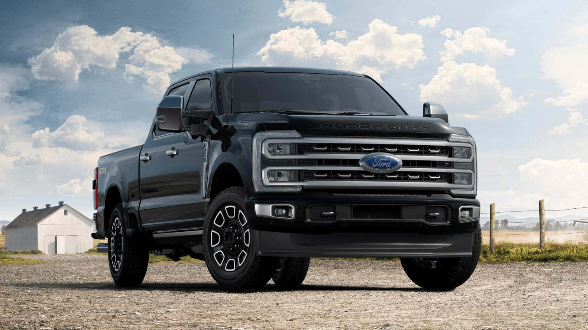 "A Ford Powerstroke Diesel, Ready for Any Job" Wallpaper