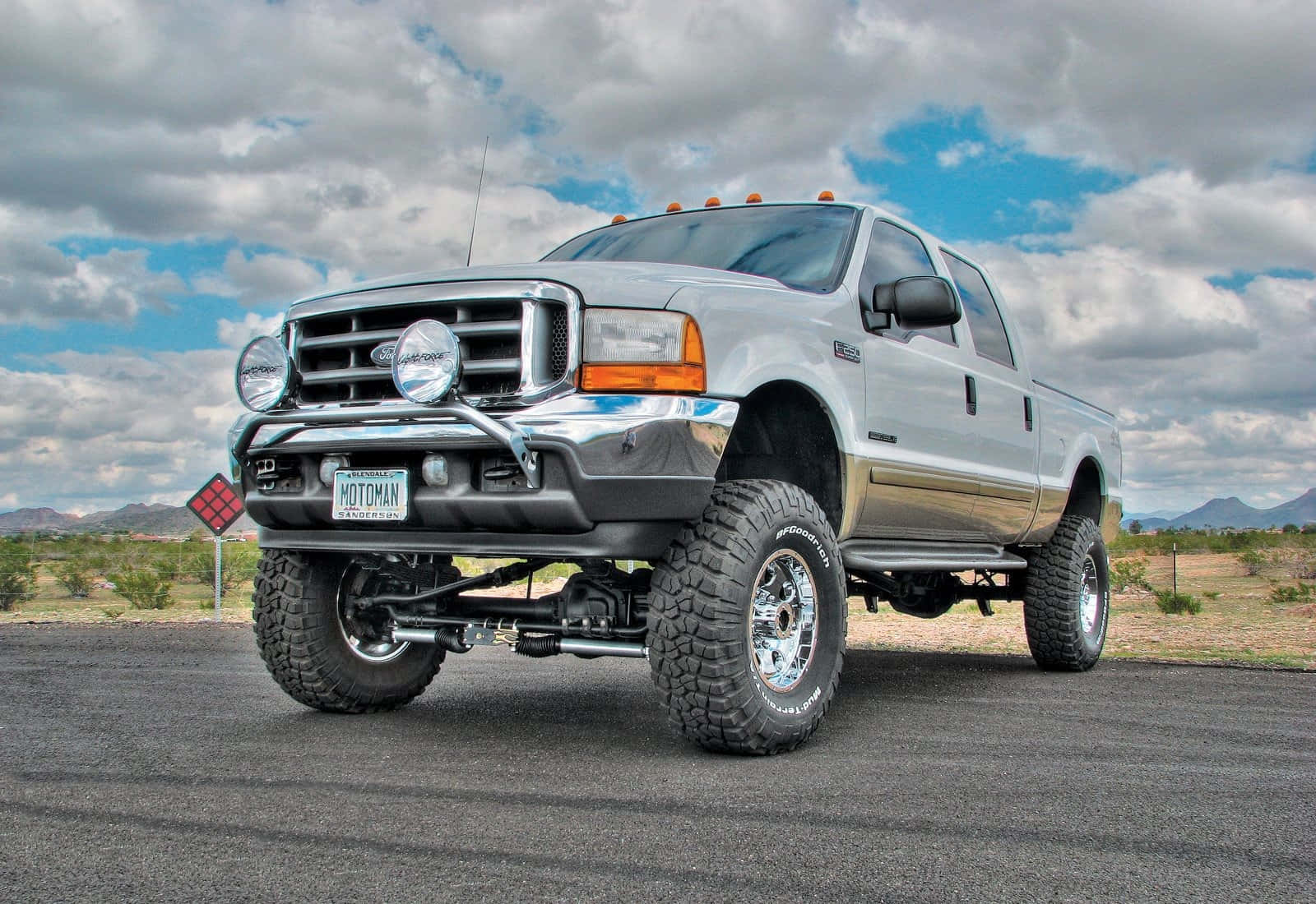 Ford Powerstroke - Power and Dependability in a Tidy Package Wallpaper