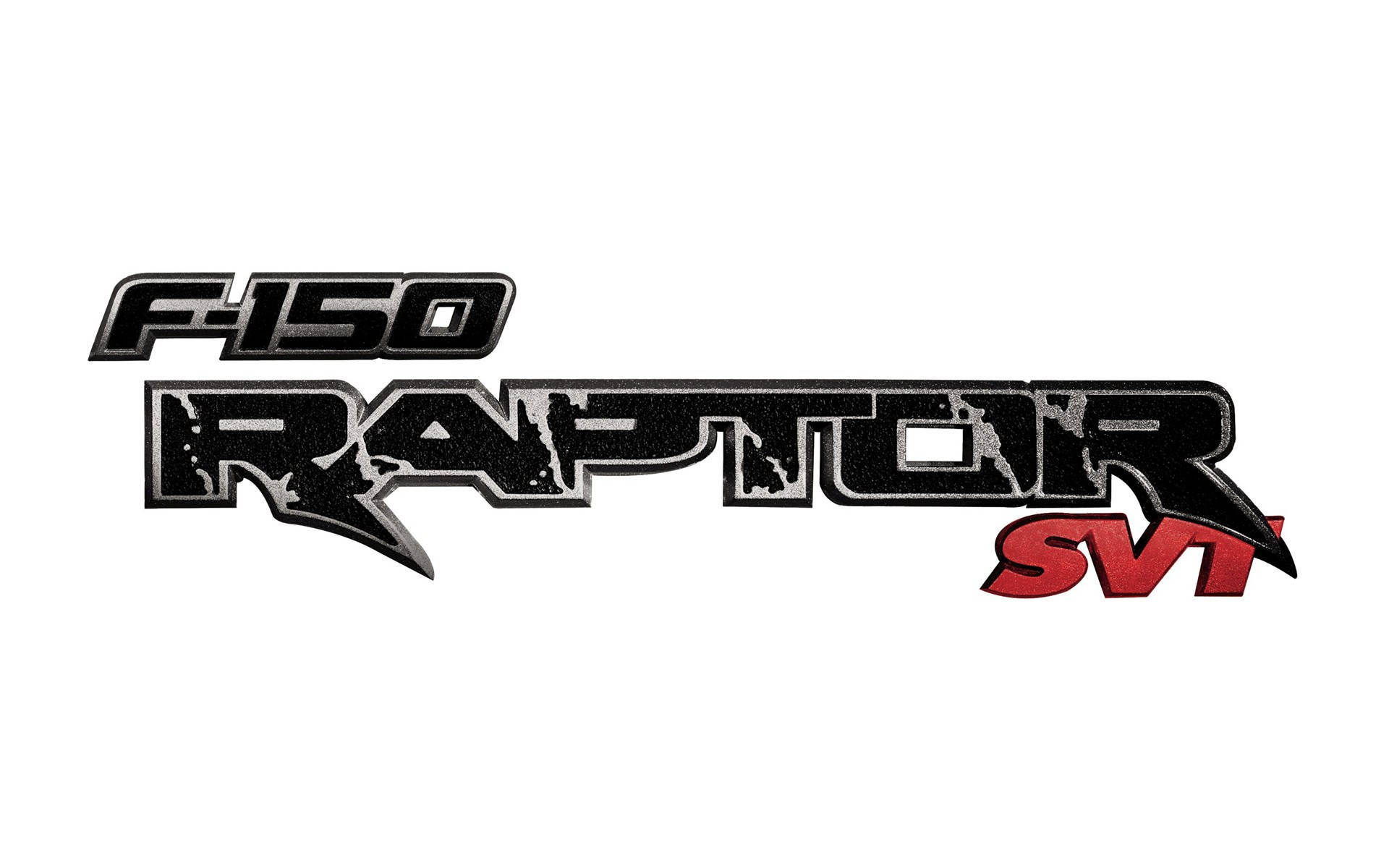Ford Raptor F-150 Svt Logo Background