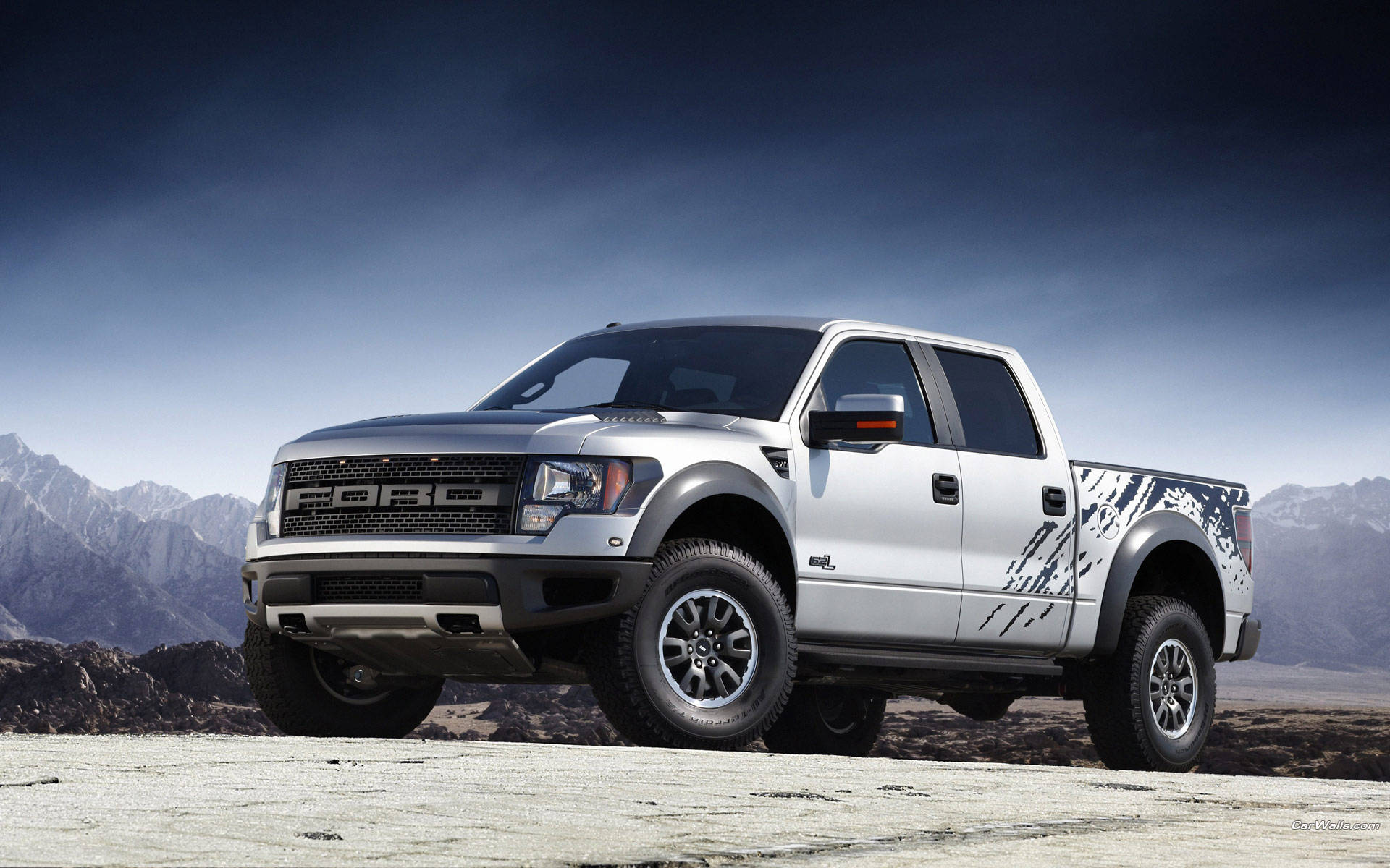 Ford Raptor With Carbon Side Skirt Wallpaper