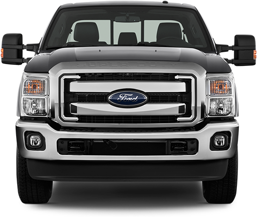 Ford Super Duty Front View PNG