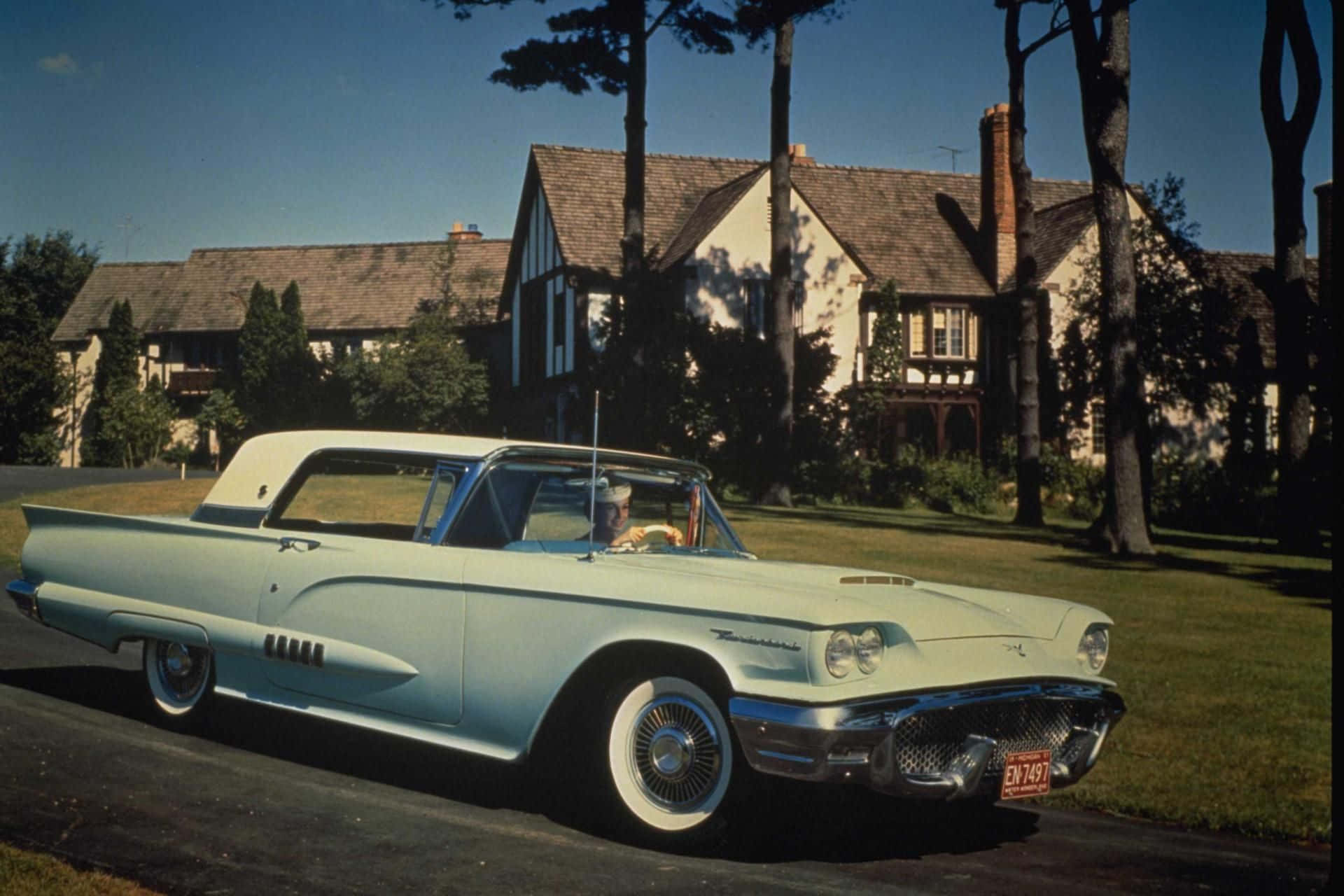 Classic Ford Thunderbird: A Timeless American Icon Wallpaper