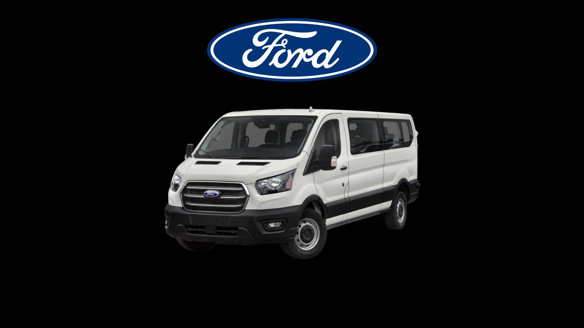 Modern Ford Transit Commercial Van Wallpaper