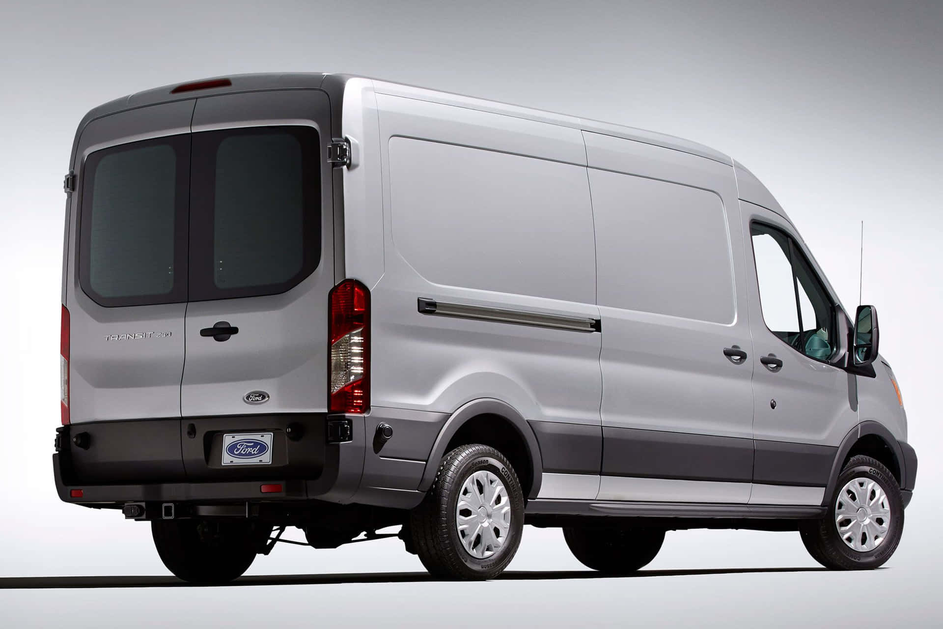 Durable Ford Transit in Action Wallpaper