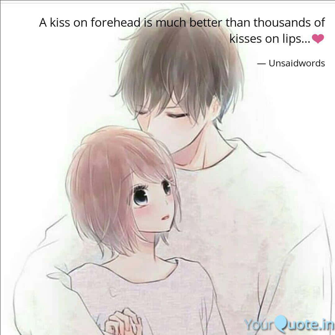 Show your love with a tender forehead kiss