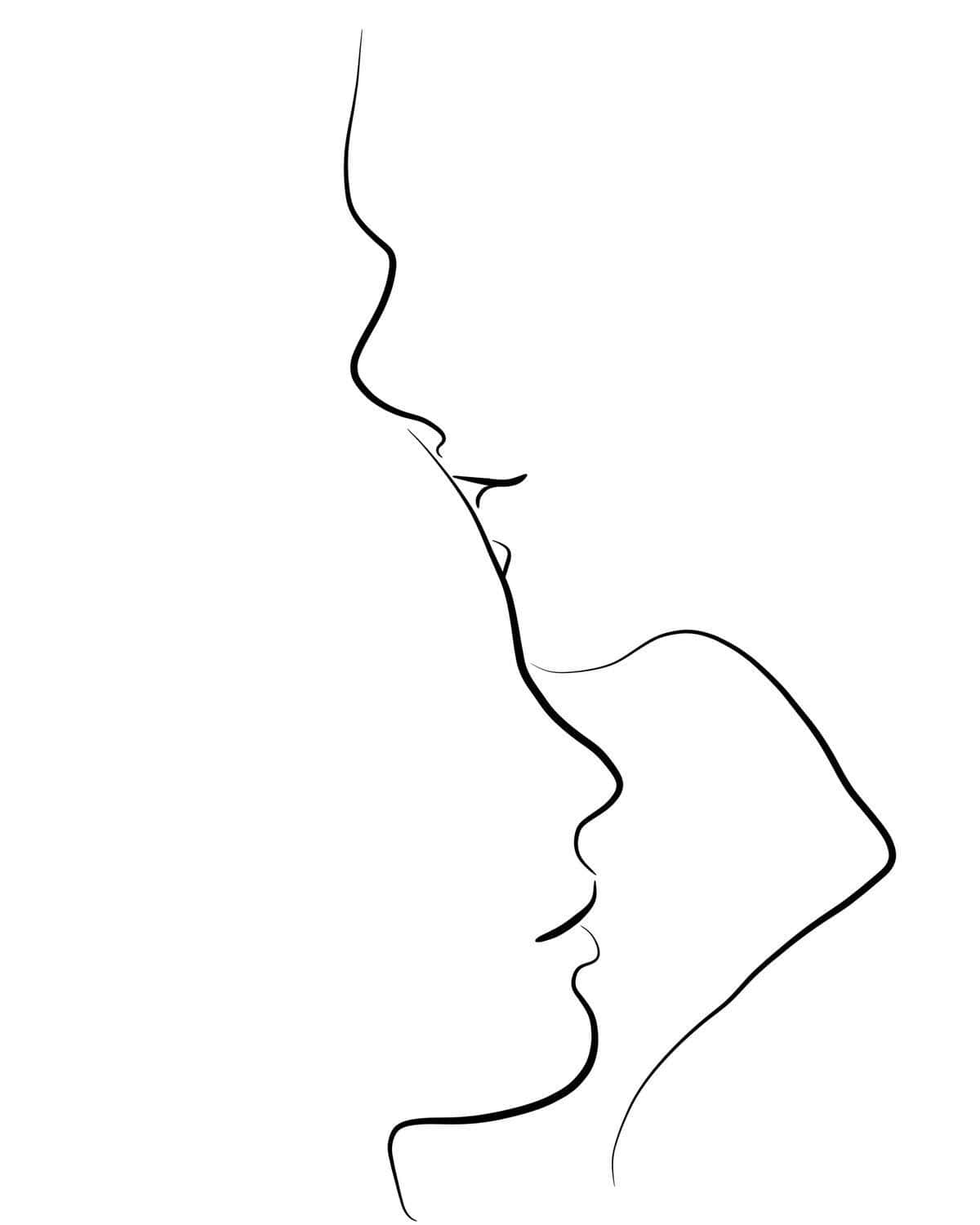 Embrace the Love with a Gentle Forehead Kiss
