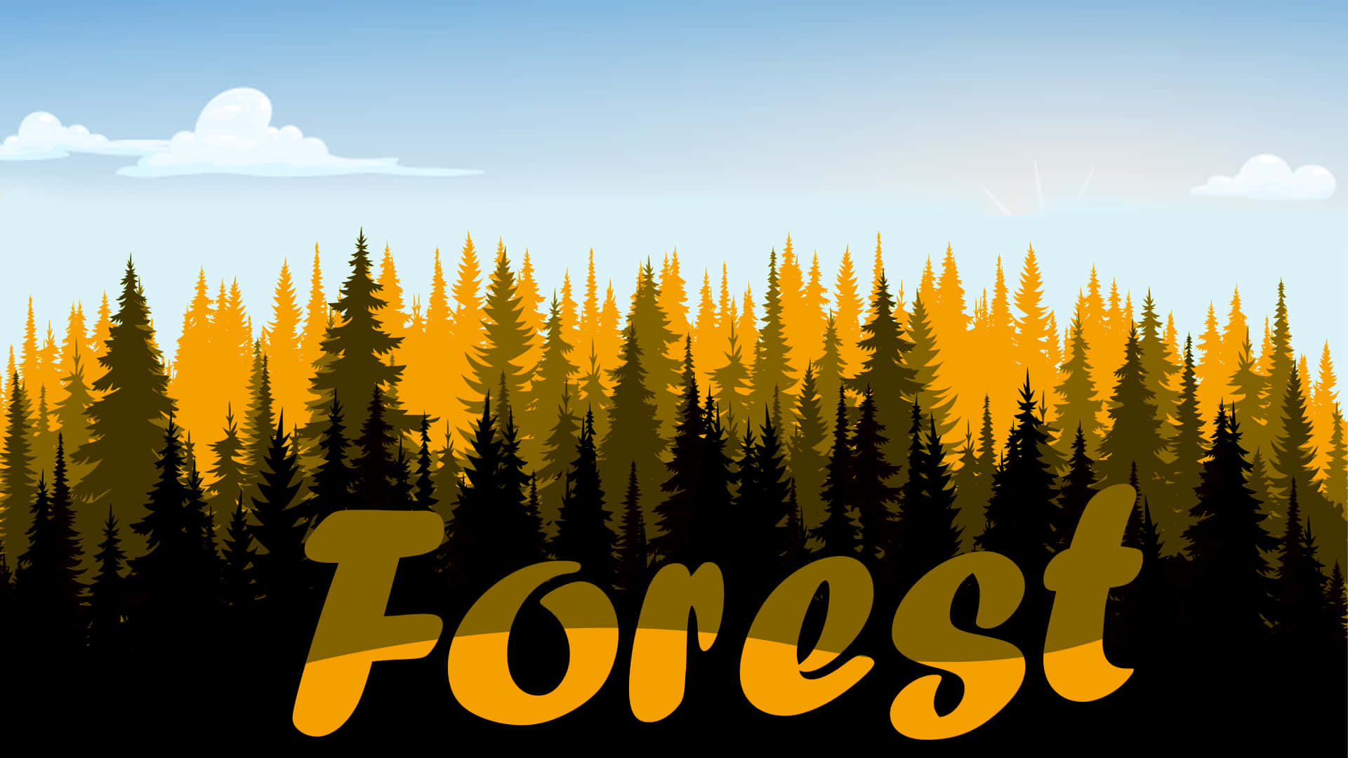 Forest 1920 X 1080 Background