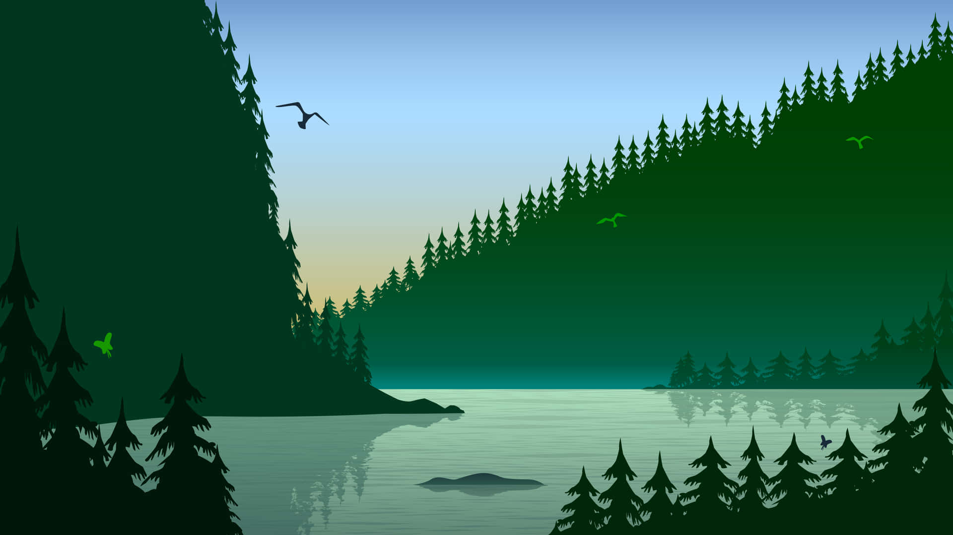 Forest 8011 X 4500 Background