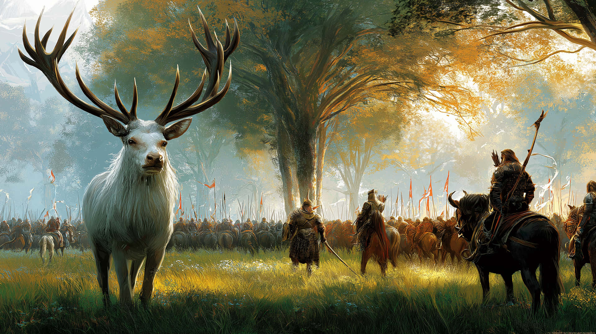 Forest Army Wallpaper