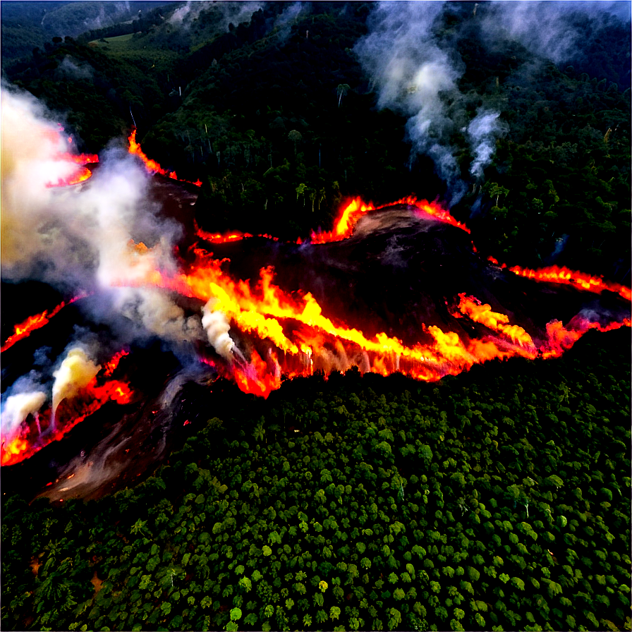 Forest Fire Increase And Deforestation Png 47 PNG