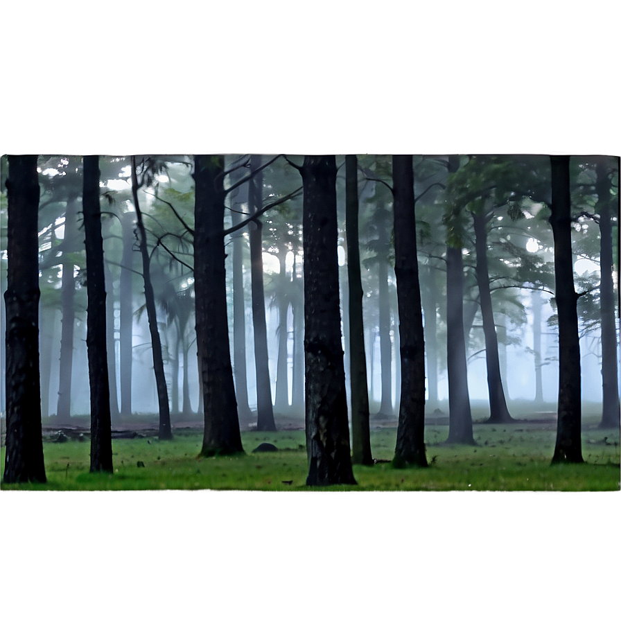 Download Forest Foggy Dawn Png 05032024 | Wallpapers.com