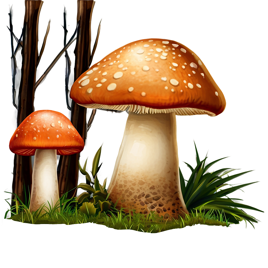 Forest Mushroom Png 05032024 PNG