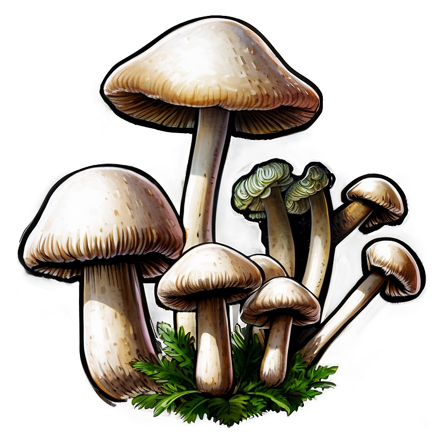 Forest Mushroom Png Cnd PNG
