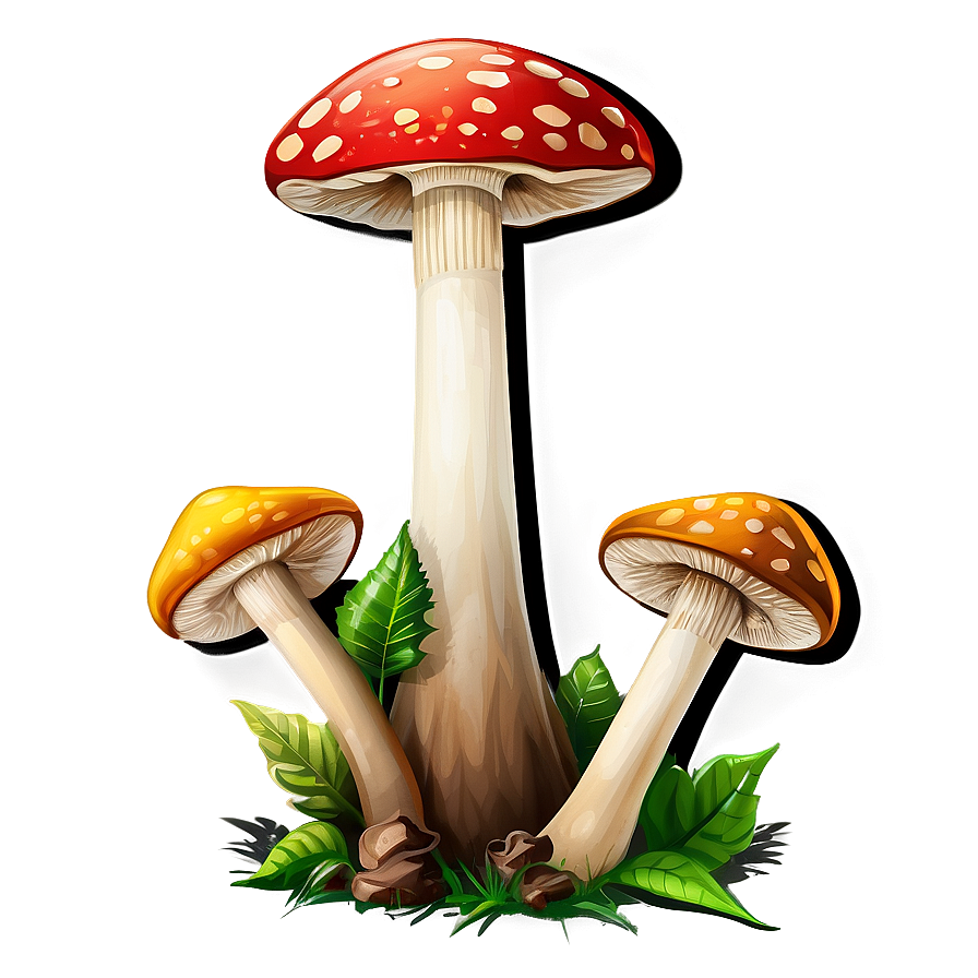 Forest Mushroom Png Hpa PNG