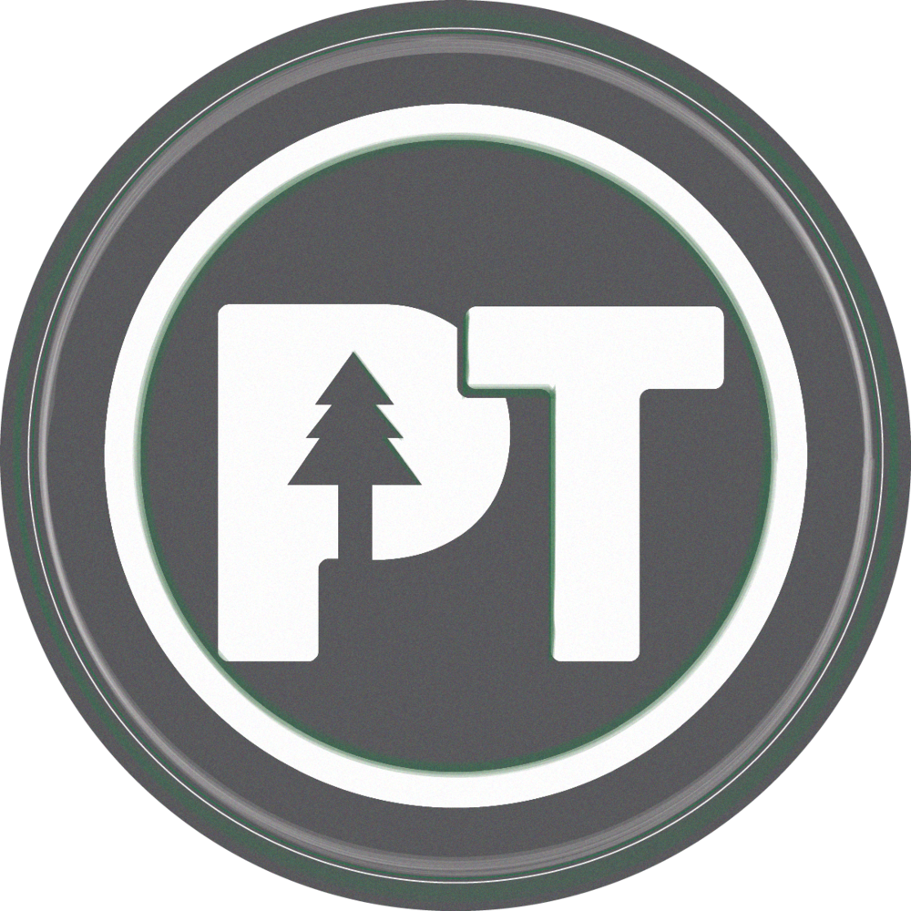 Forest Park Trail Sign Logo PNG