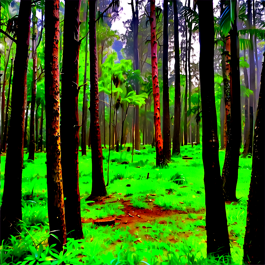 Forest Peaceful Clearing Png Nwu PNG