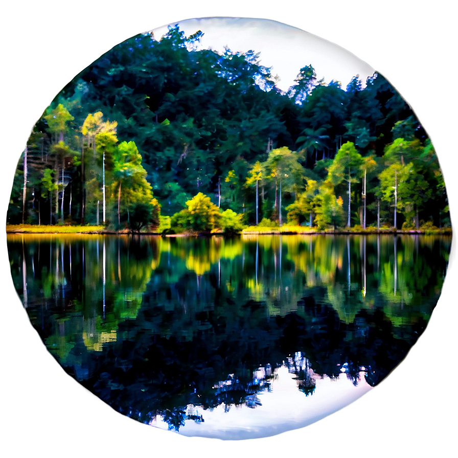 Forest Reflection Png Jxe PNG