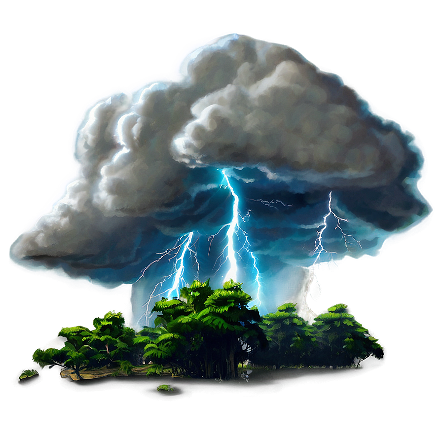 Forest Thunderstorm Png Tkf PNG