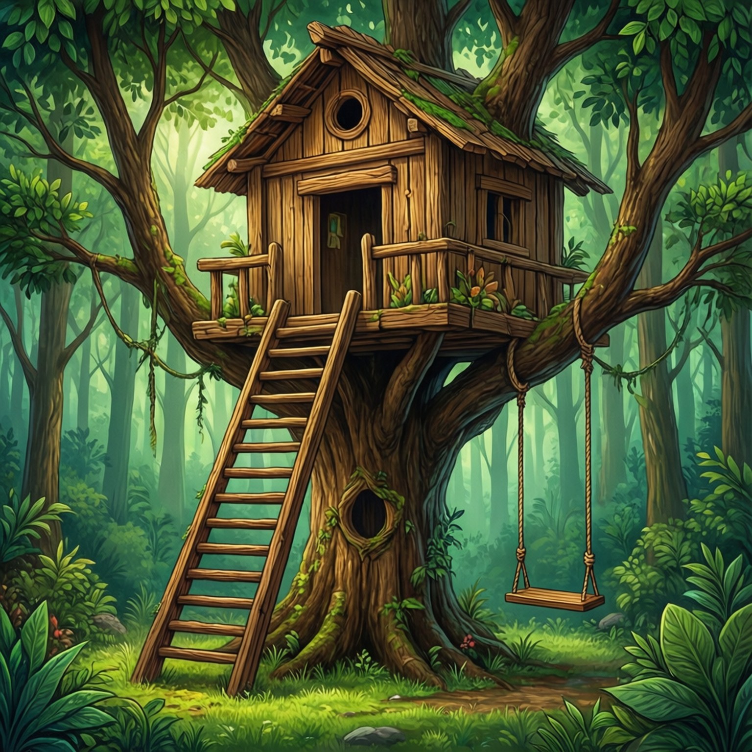 Skov Træhus Wallpapers
