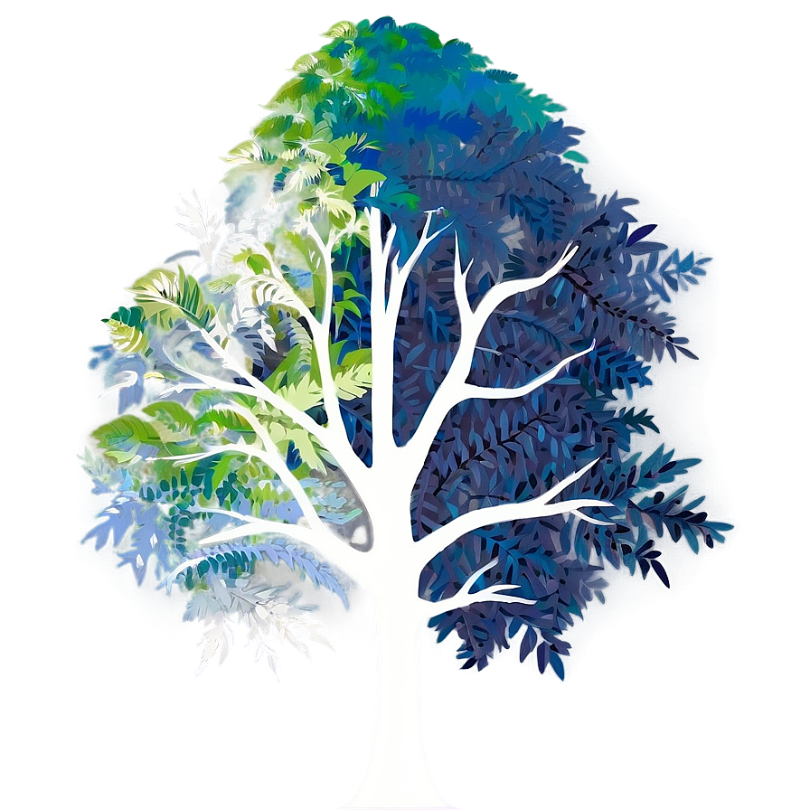 Forest Trees Silhouette Png Njb PNG