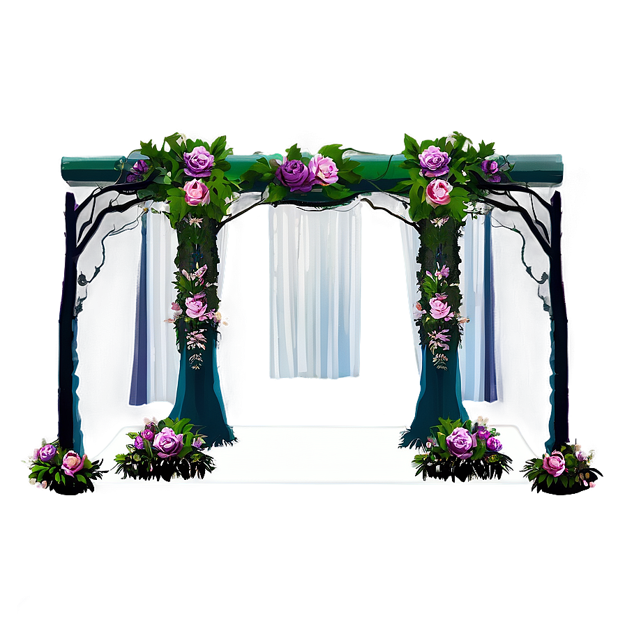 Forest Wedding Altar Png Wdb PNG