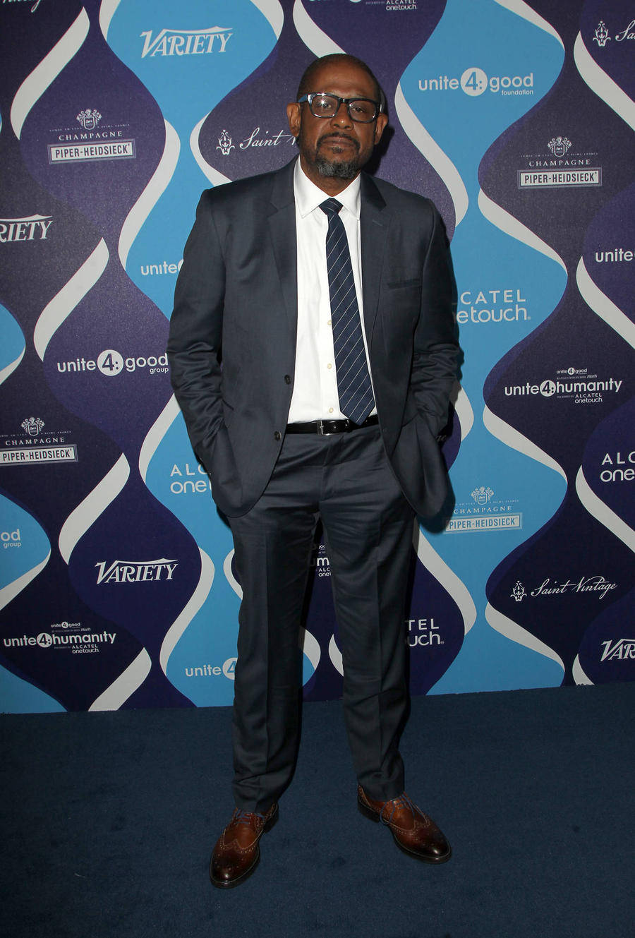 Forest Whitaker At Humanitarian Event Wallpaper