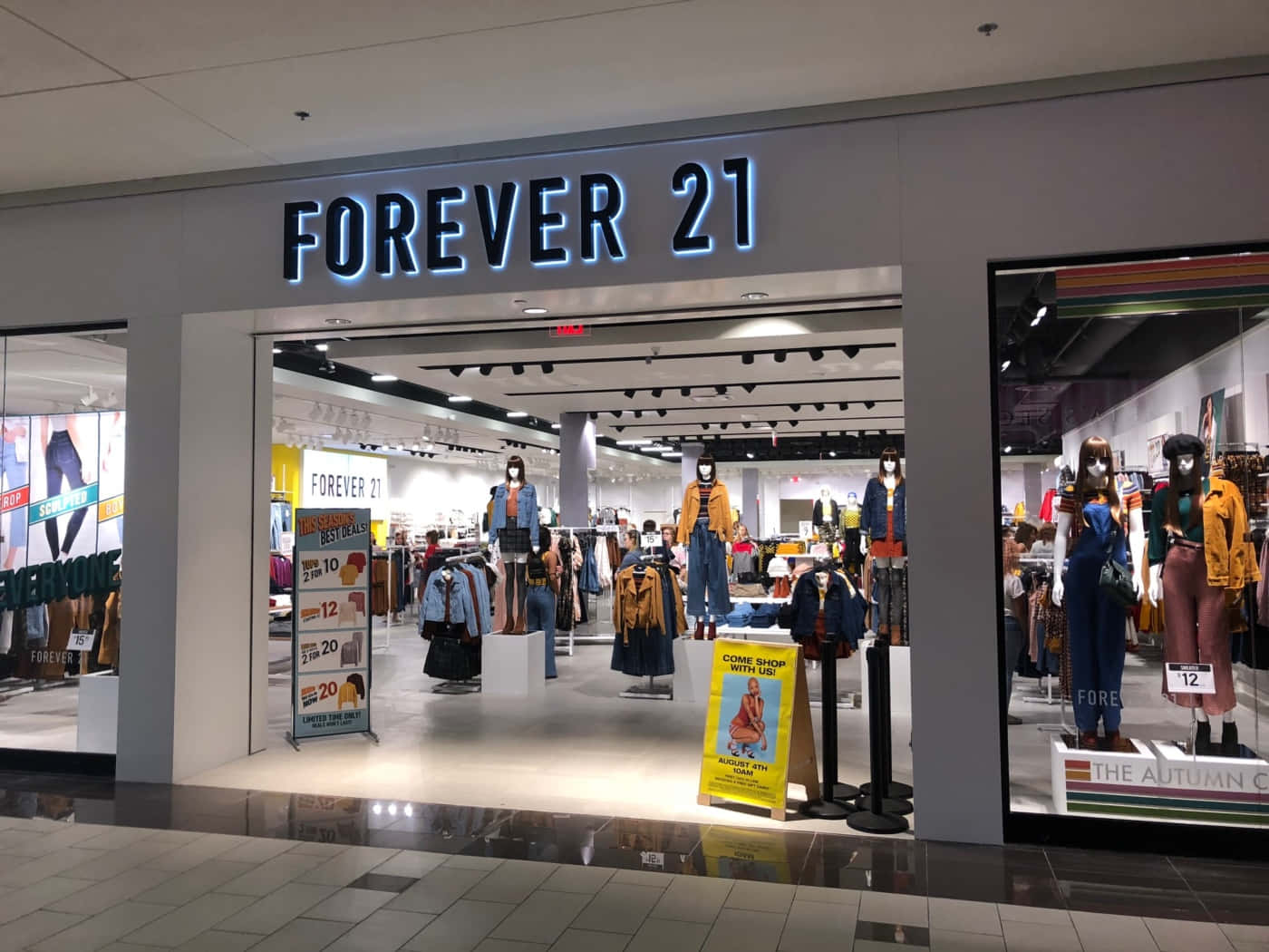 Shop the latest styles with Forever 21!