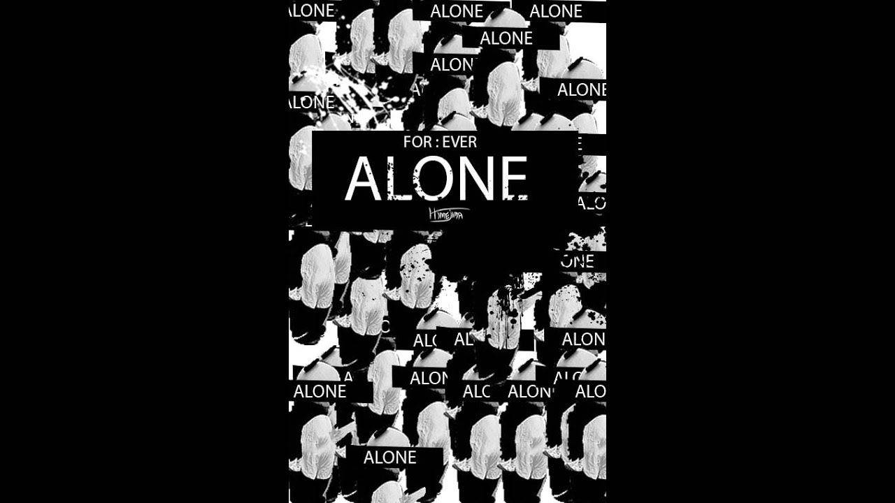 Forever Alone Creepy Photo Wallpaper