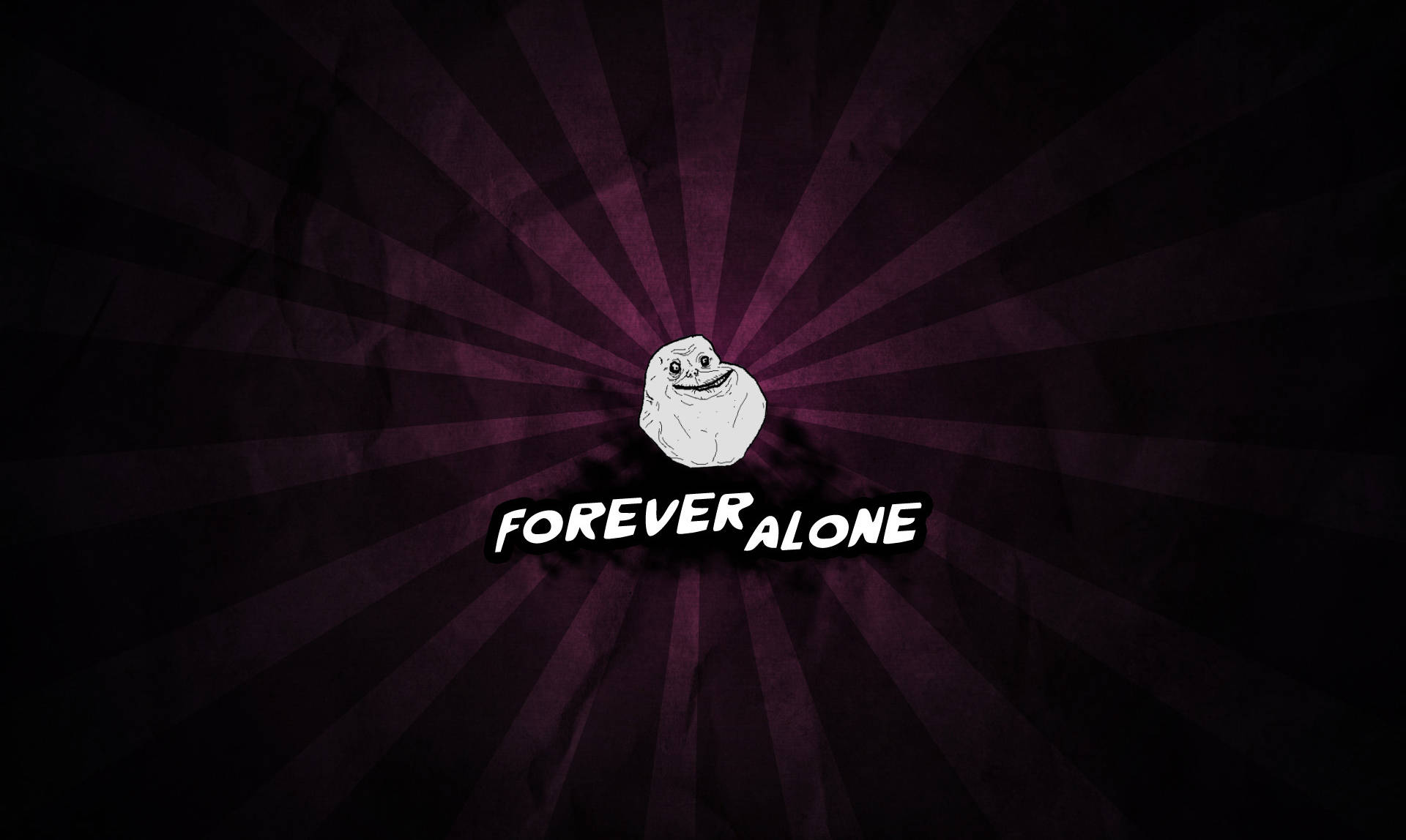Forever Alone Rage Meme Wallpaper